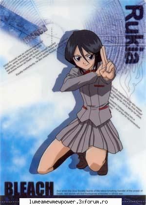 rukia e personajul meu preferat e super draguta.